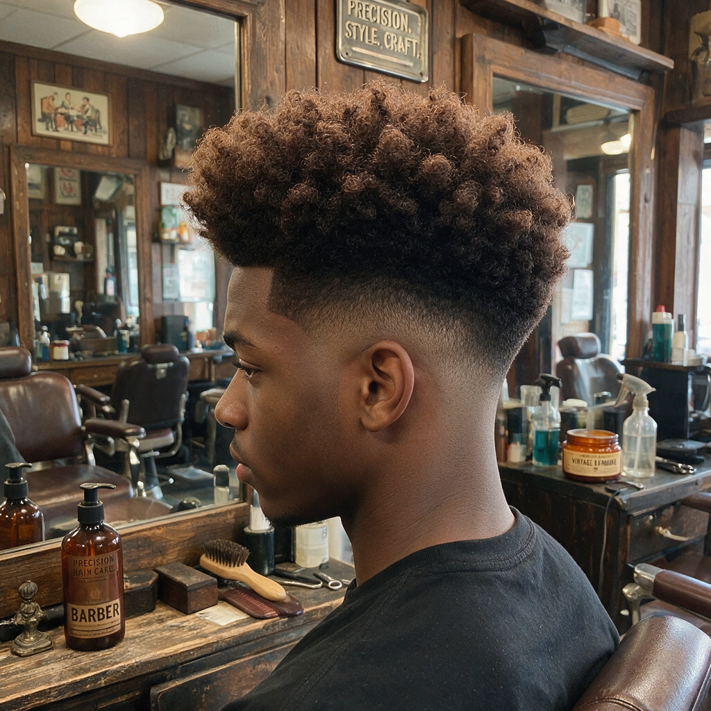 Blowout with Lower Crop Fade